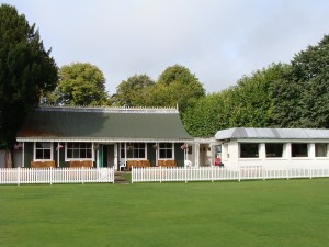 The famous Old Clubhouse at the Mardyke Cricket Grounds