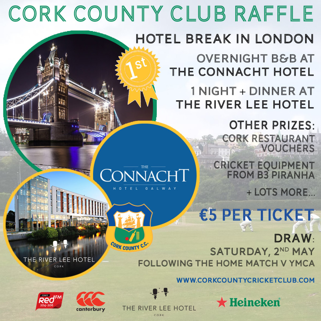 2015 Cork County Club Raffle