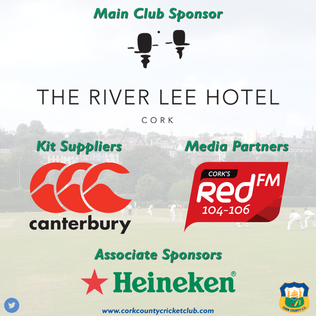 Cork County Cricket Club Sponsors