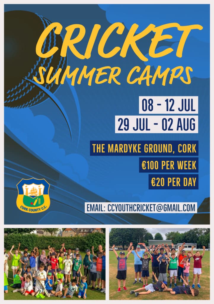 2019 Cricket Summer Camps in Cork